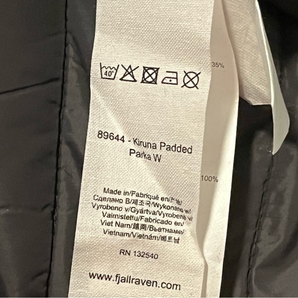 Fjallraven KIRUNA PADDED PARKA W - Green - Picture 10 of 10